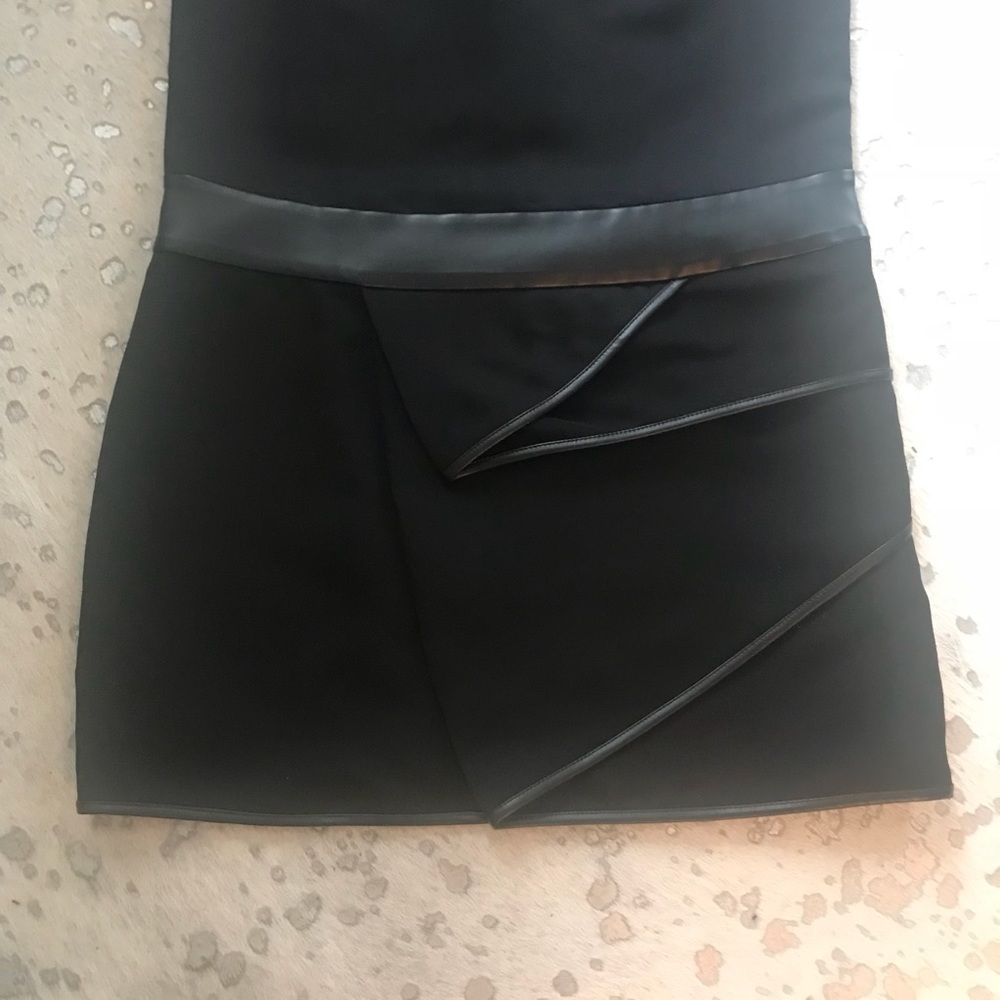 NWT 3.1 Phillip Lim cascade drape dress black - Picture 4 of 8