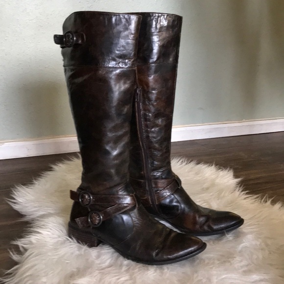 born distressed boots