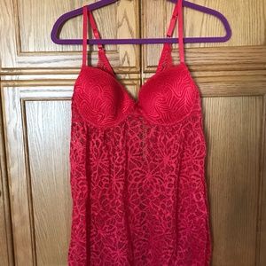 Sexy Red Lingerie w/Thong - NEW
