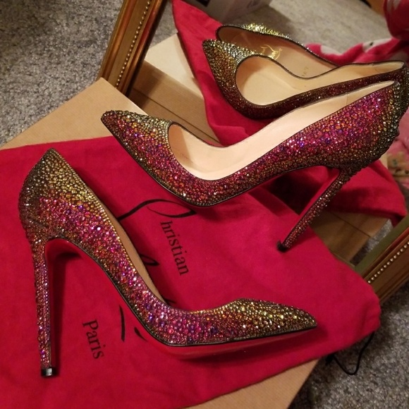 🚫SOLDChristian louboutin pigalle swarovski strass - Picture 8 of 8