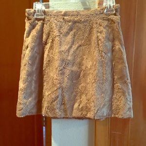 Dolce and Gabbana Faux Fur skirt
