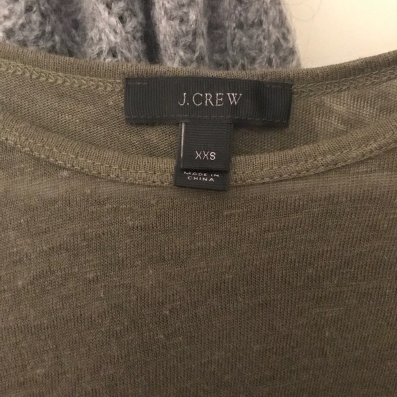 J. CREW LINEN FLUTTER SLEEVE - Picture 5 of 5