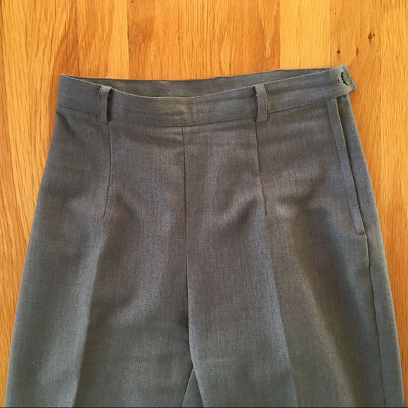 From Paris 🇫🇷 Gray Dress Pants Sz F38/US4 - Picture 4 of 8