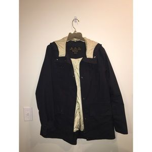 Women’s Navy Barbour Rain Jacket