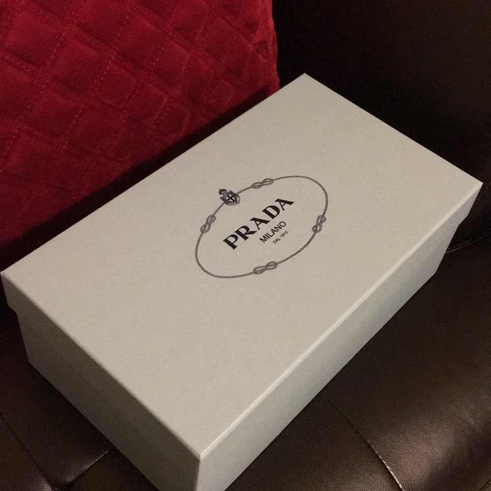 Prada box baby powder blue