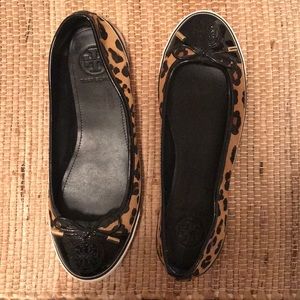 Tory Burch Leopard Flats