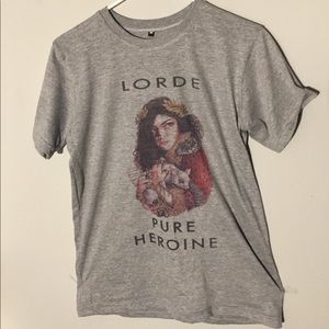 Lorde Pure Heroin Merch Shirt