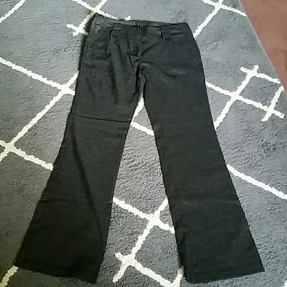 Black & silver slacks