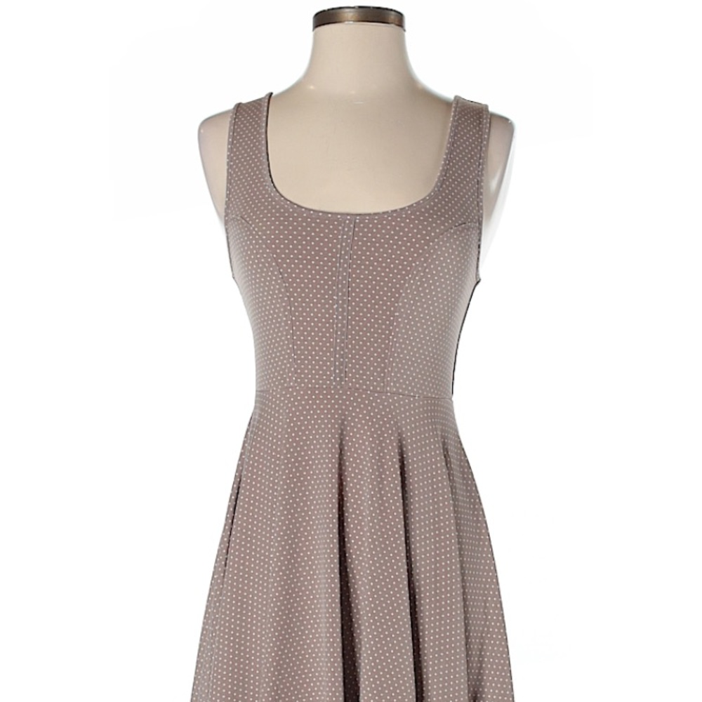 SOLD Mauve Polka Dot Free People Dress