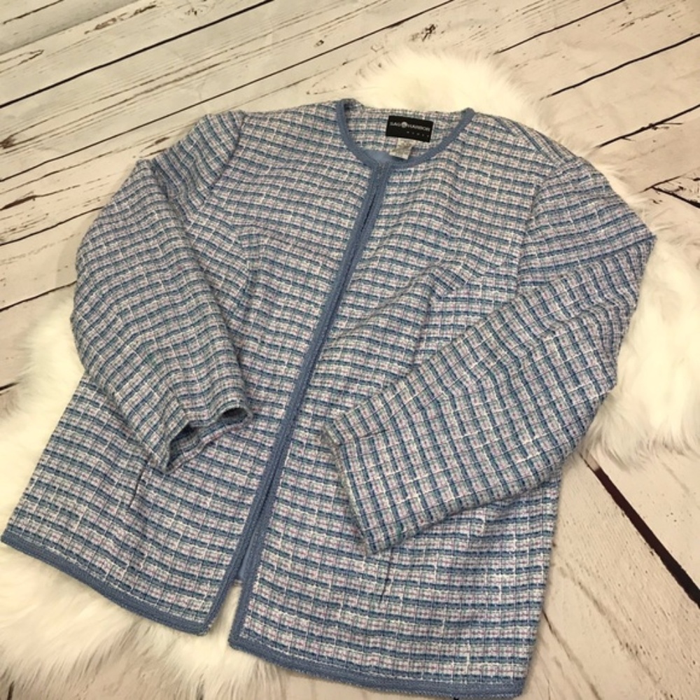 PLUS Sag Harbor blue and purple 18W blazer