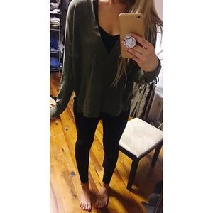 Anthropologie Oversized Crewneck Sweatshirt