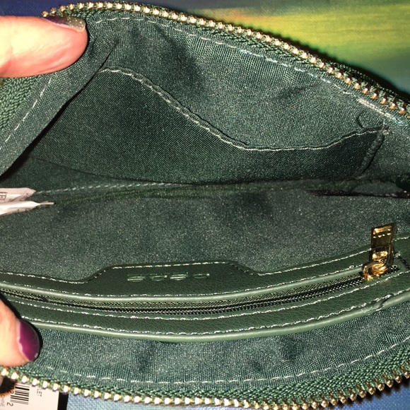 Bebe Emerald Velvet Wristlet - Picture 4 of 4