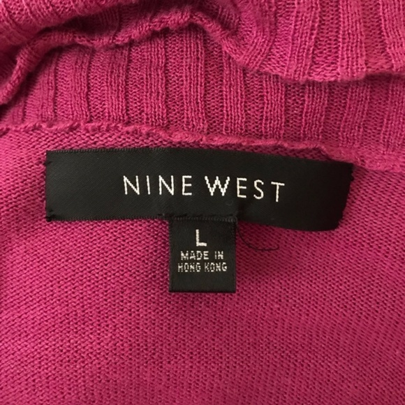 Nine West Large dark pink shrug - Picture 4 of 5