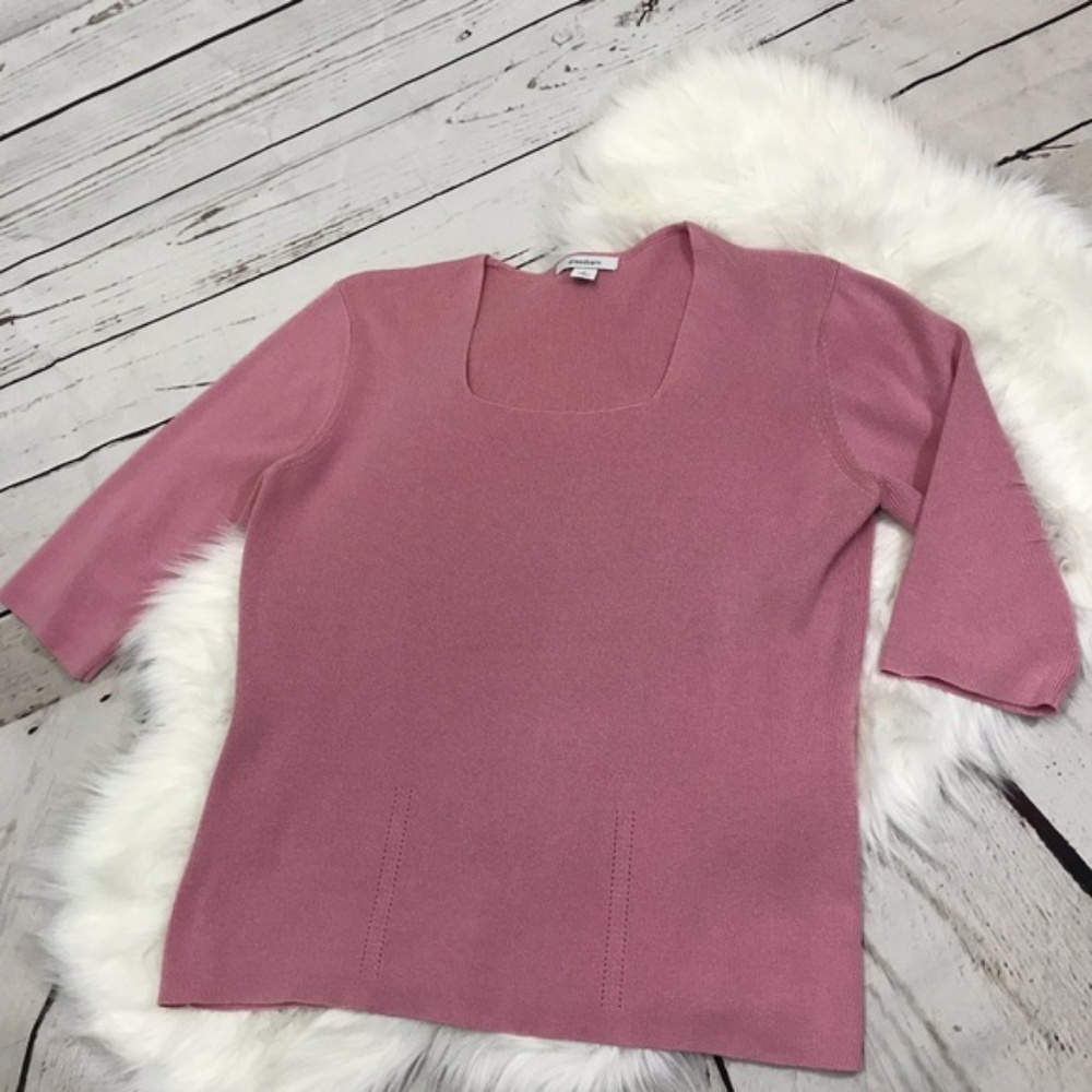 Dress Barn Pink XL Blouse