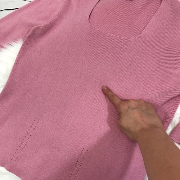 Dress Barn Pink XL Blouse - Picture 2 of 7