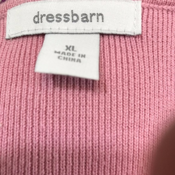 Dress Barn Pink XL Blouse - Picture 7 of 7