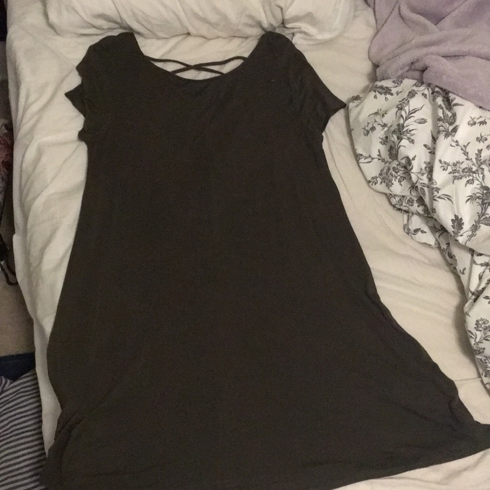 ✨SOLD✨ Army Green Mossimo Supply Co Swing Dress