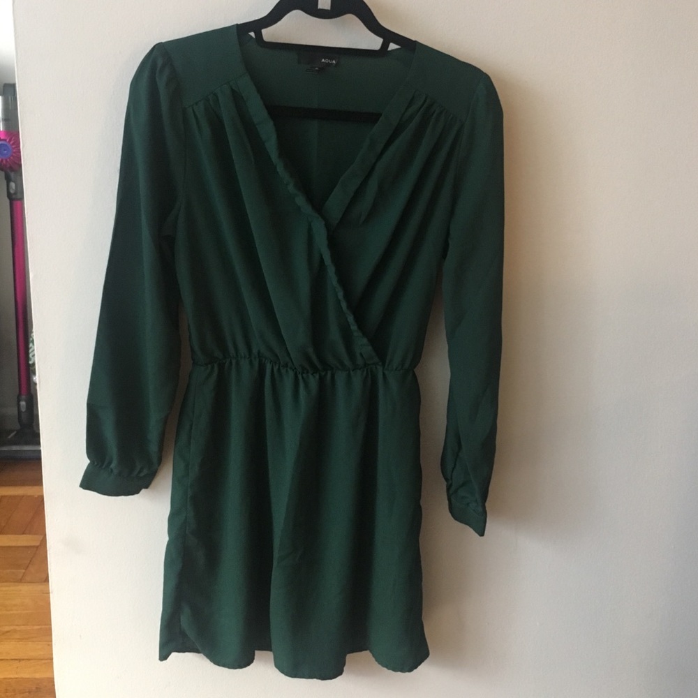 🌙 Long Sleeve Cinched Waist Dress