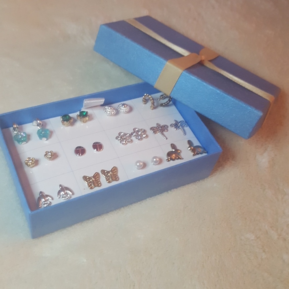 Macy's 12 Earrings Set