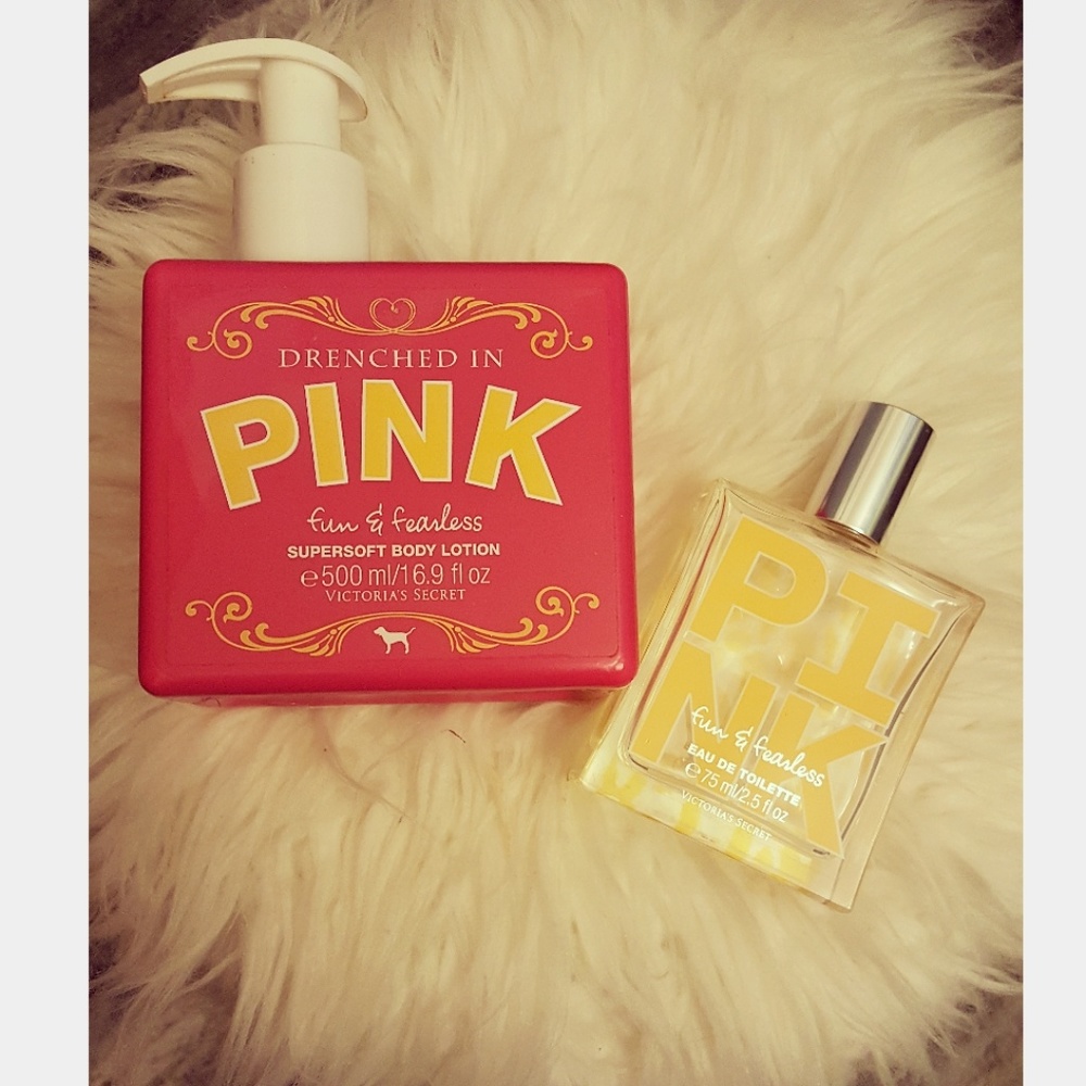 PINK Body Lotion and Body Spray