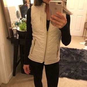 Cream vest