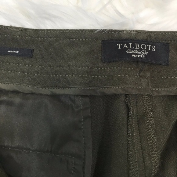 Green Talbots HERITAGE petite 33" waist - 14 - Picture 5 of 6