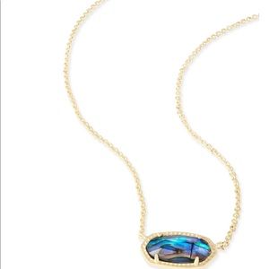 Kendra Scott—Elisa Pendant Necklace—Abalone Shell