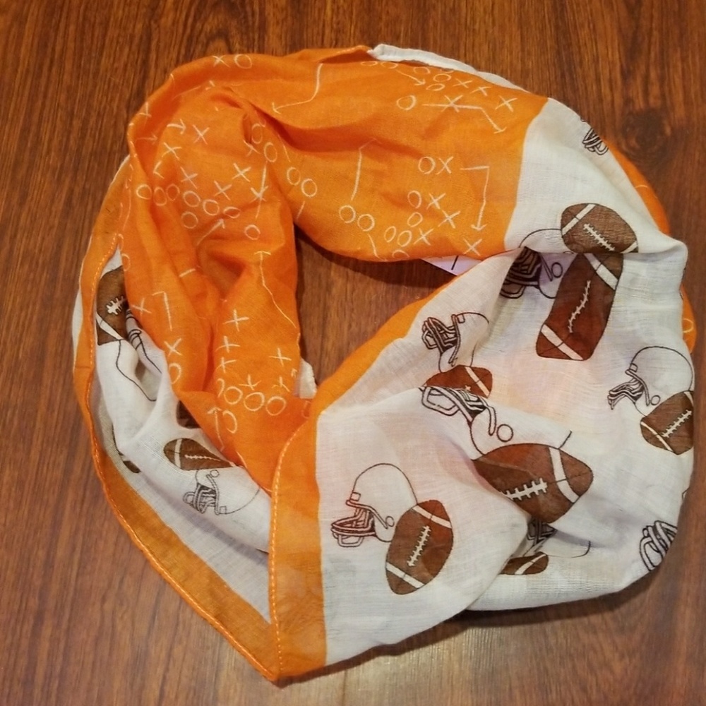 Infinity football scarf
