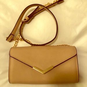 Tan crossbody bag