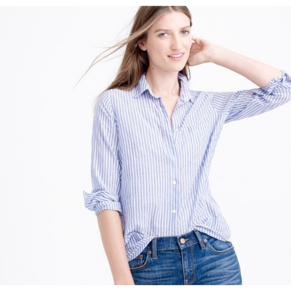 J. Crew button down boy shirt
