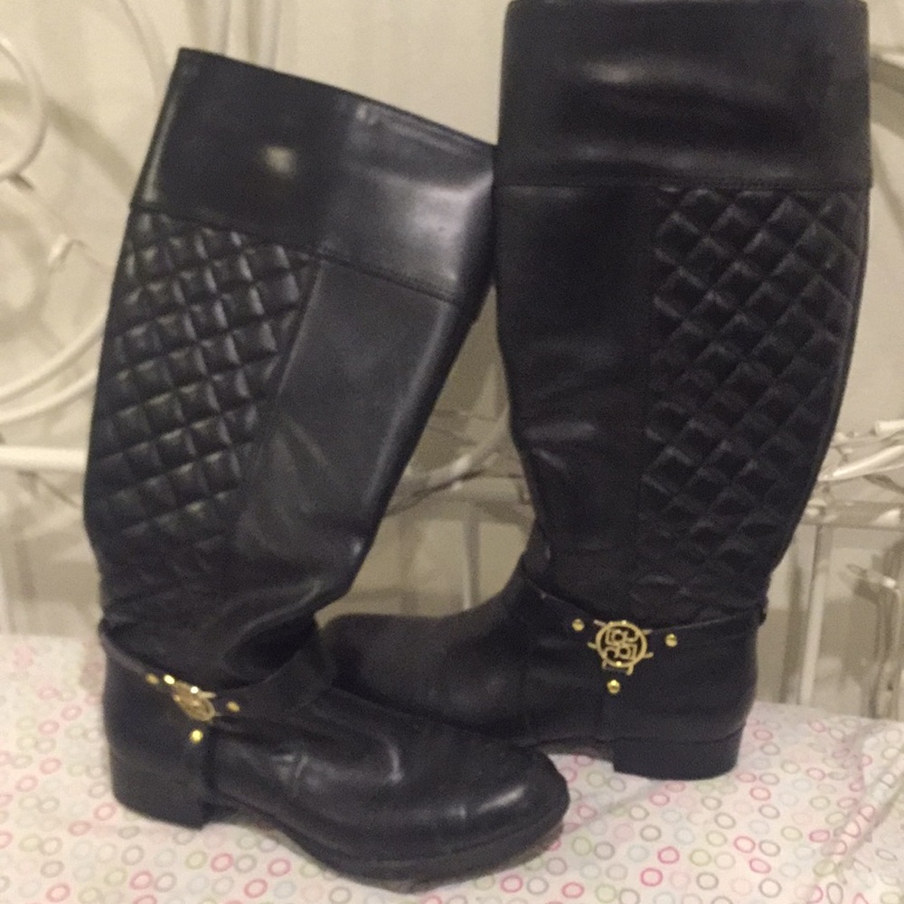 WORN ONCE!!!!! Liz Claiborne Leather Boots Size 7