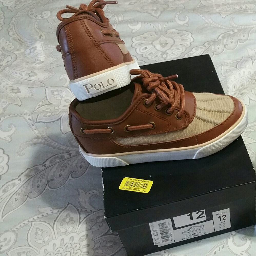 Boys new in box size 12 Ralph Lauren & Stride Rite