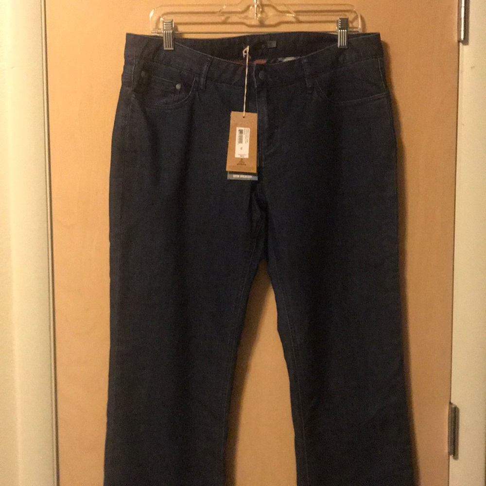 Flannel lines jeans