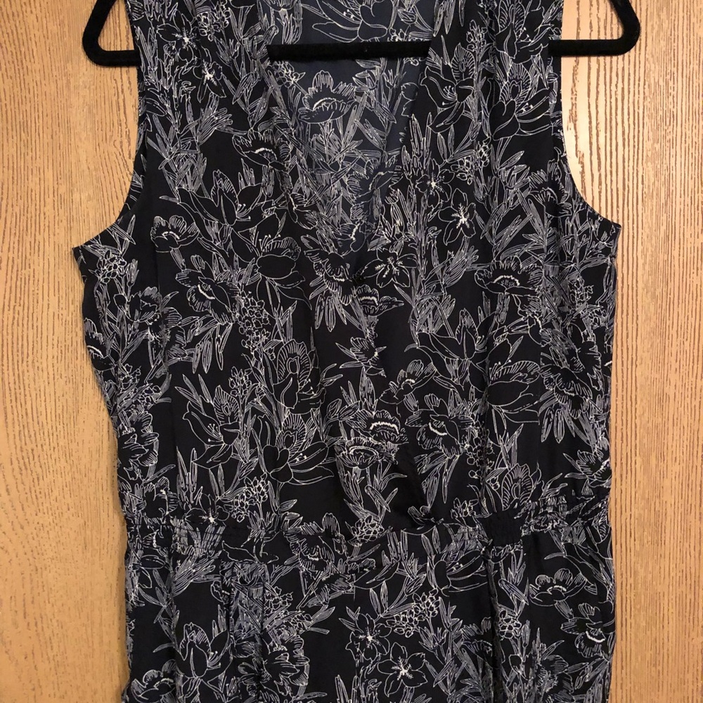 Black and White Romper