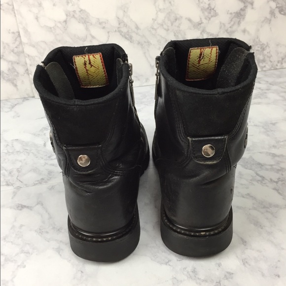 **SOLD** HARLEY DAVIDSON Leather Riding Boots - Picture 3 of 7