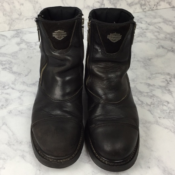 **SOLD** HARLEY DAVIDSON Leather Riding Boots - Picture 2 of 7