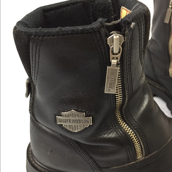 **SOLD** HARLEY DAVIDSON Leather Riding Boots - Picture 4 of 7