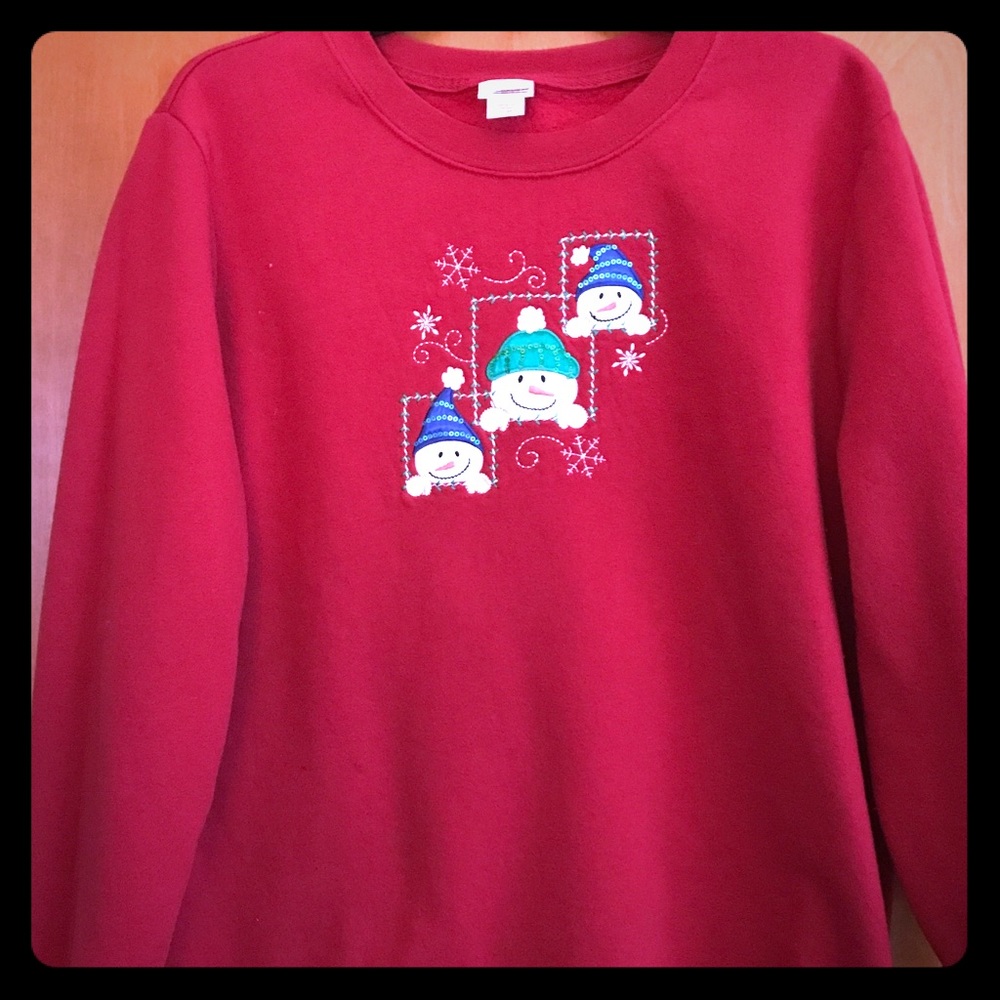 ❤️💚❄️🎄Women’s Holiday Sweatshirt 🎄❄️❤️💚