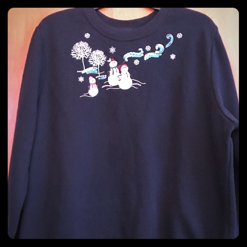 ❤️💚❄️🎄Women’s Holiday Sweatshirt 🎄❄️❤️💚
