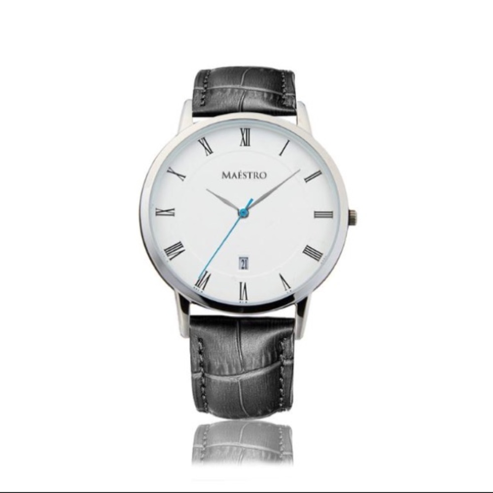 Maestro Lusso in silver and black