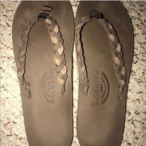 BRAND NEW brown braided rainbows