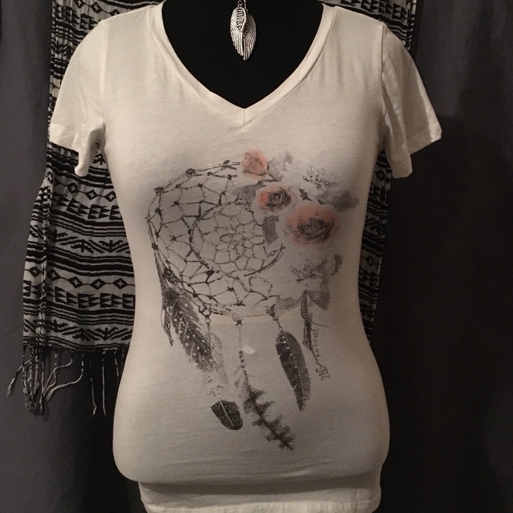 Miss Me Dreamcatcher with Rhinestones T-Shirt