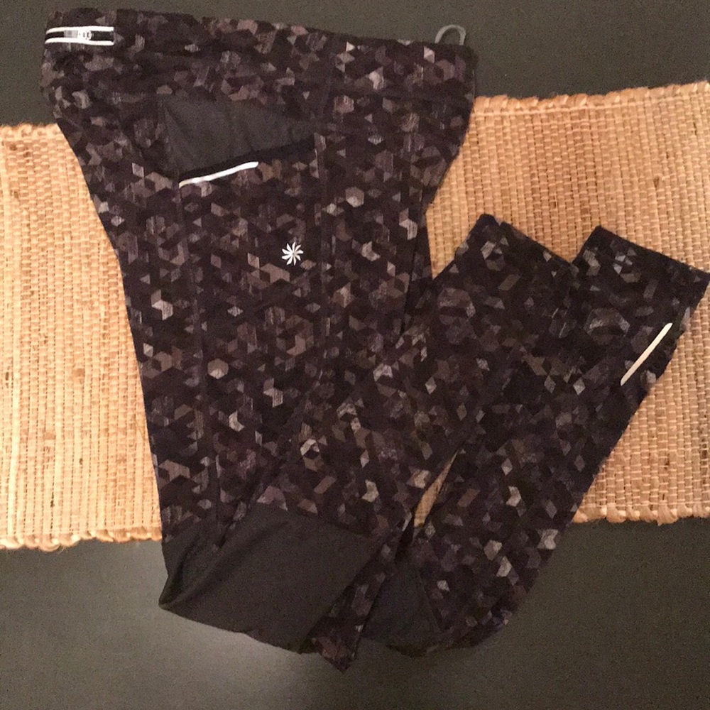 Athleta full length pattern leggings