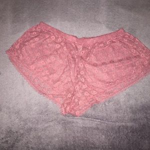 Victoria's Secret Lace Shorts