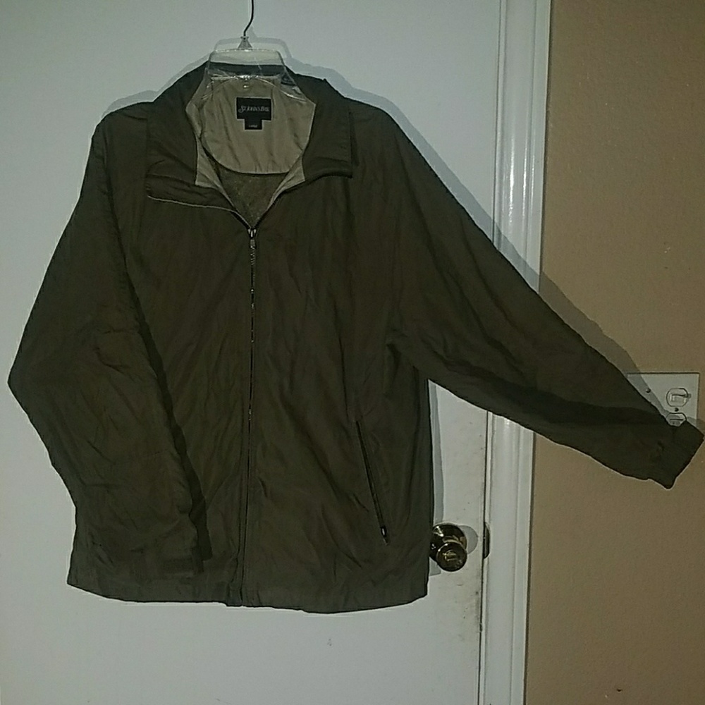St.Johns Bay Soft Olive Greeb Jacket WindBreaker