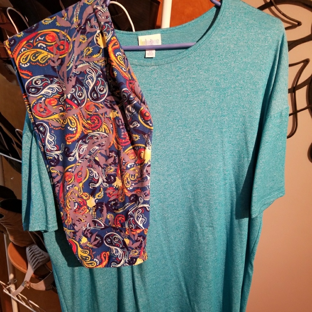 Irma and leggings
