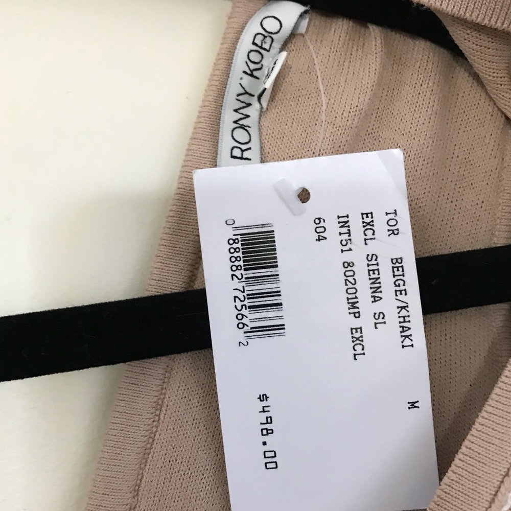 Ronny Kobo Exclusive Sienna Pointelle V Neck Dress - Picture 4 of 4