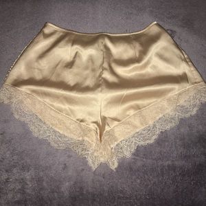 Victoria's Secret Silk and Lace Shorts