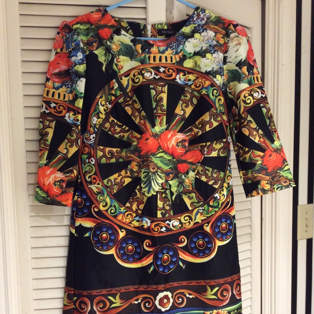 Flowers print dress