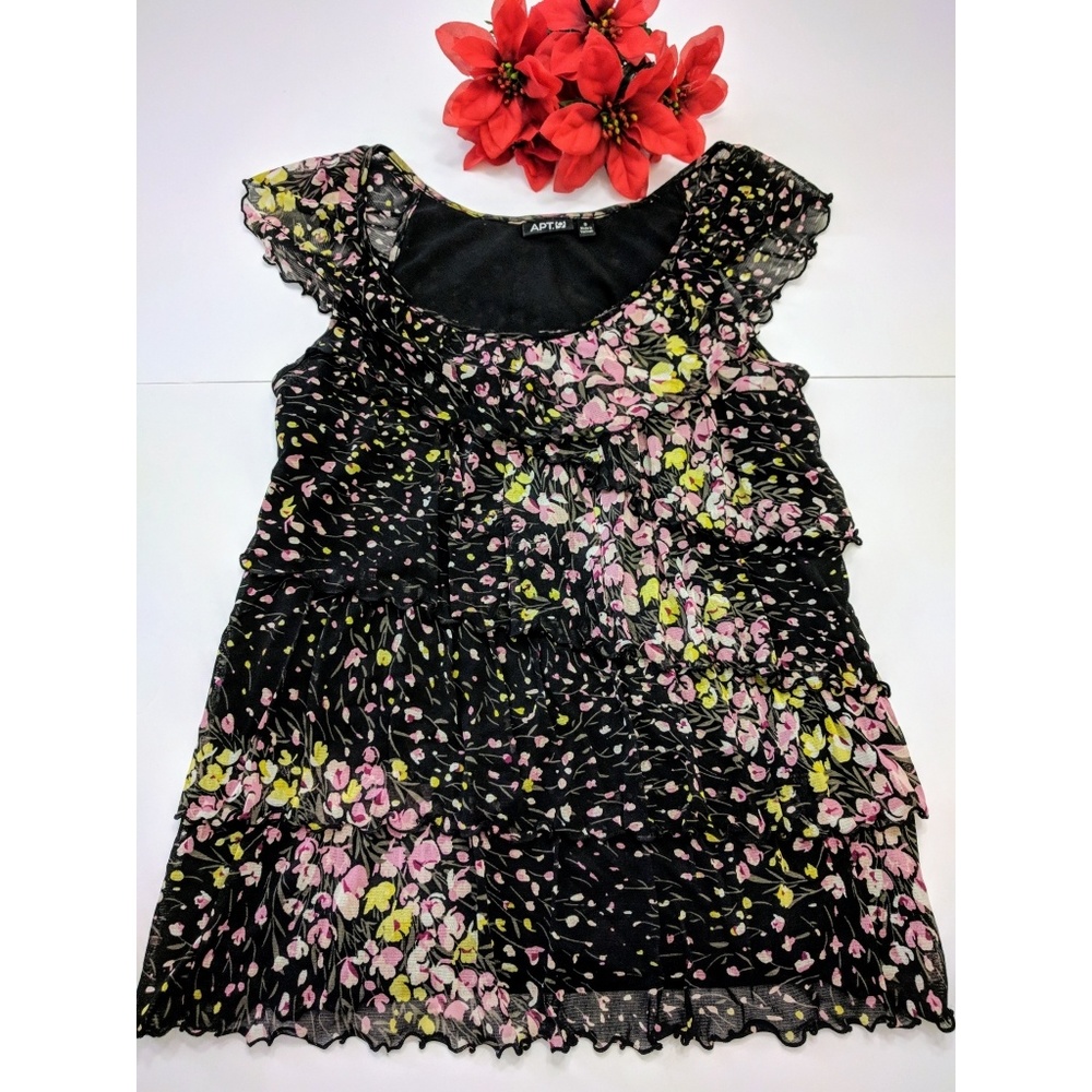 Apt 9 floral blouse
